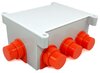 Коробка распределительная 80-0890 для заливки бетоном безгалогенная (HF) 118х76х60 | Коробка распределительная