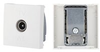 Розетка TV оконечная, белый LK45 (852104)
